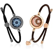 Amazon.co.jp: [TOTWOO] スマートブレスレット ペア 着信通知·振動機能